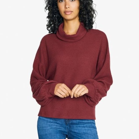 Nwt Sanctuary Waffle Knit Turtleneck 